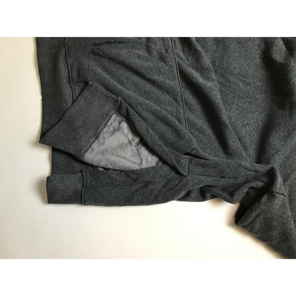 The Warmy Women's‎ Charcoal Grey Fleece Lined Pullover Hoodie NWT Size XXL - Picture 4 of 7